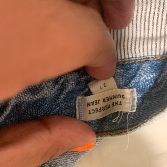 PERFECT CONDITION worn 1x madewell mom jeans - Picture 3 of 7